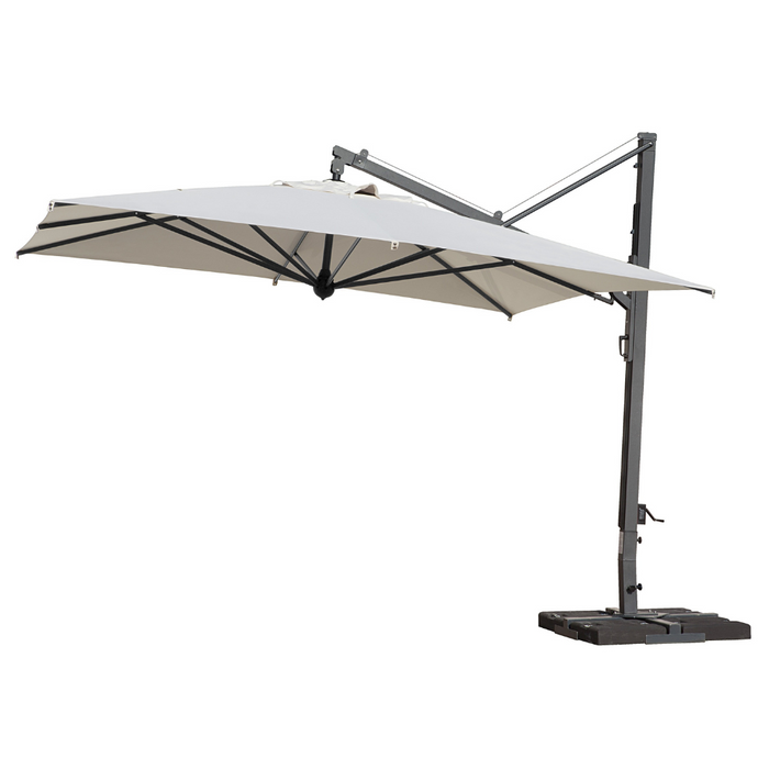 Galileo maxi Dark 4X4 mt side pole umbrella