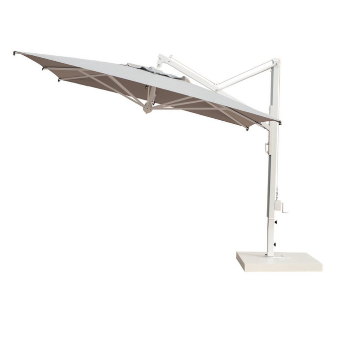 Galileo maxi Starwhite 4X4 mt side pole umbrella