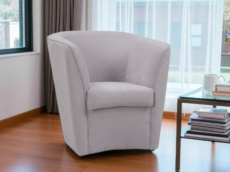 Fauteuil Valentina en tissu antitache