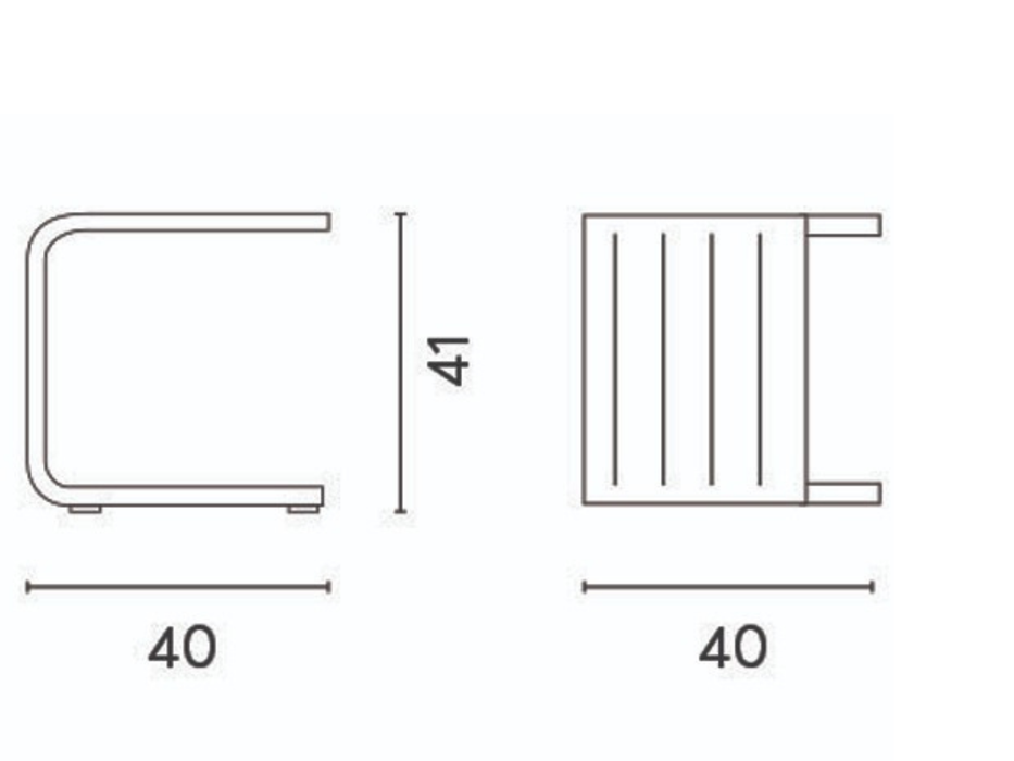 40X40 Greenwood Table