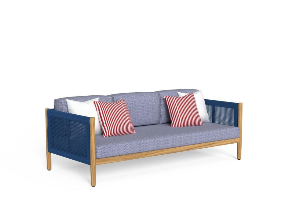 Dolcevita wood 3-seater sofa by Talenti