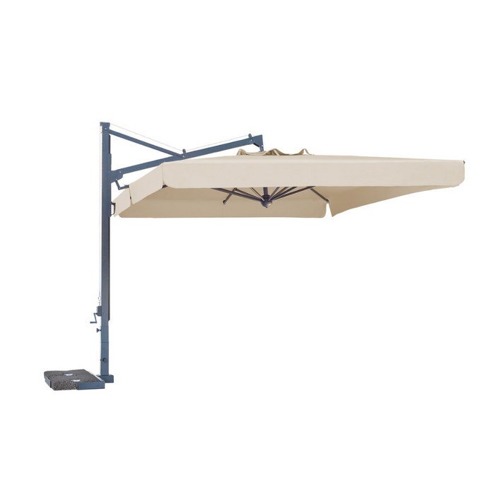 Galileo Dark 3.5X3.5 mt side pole umbrella