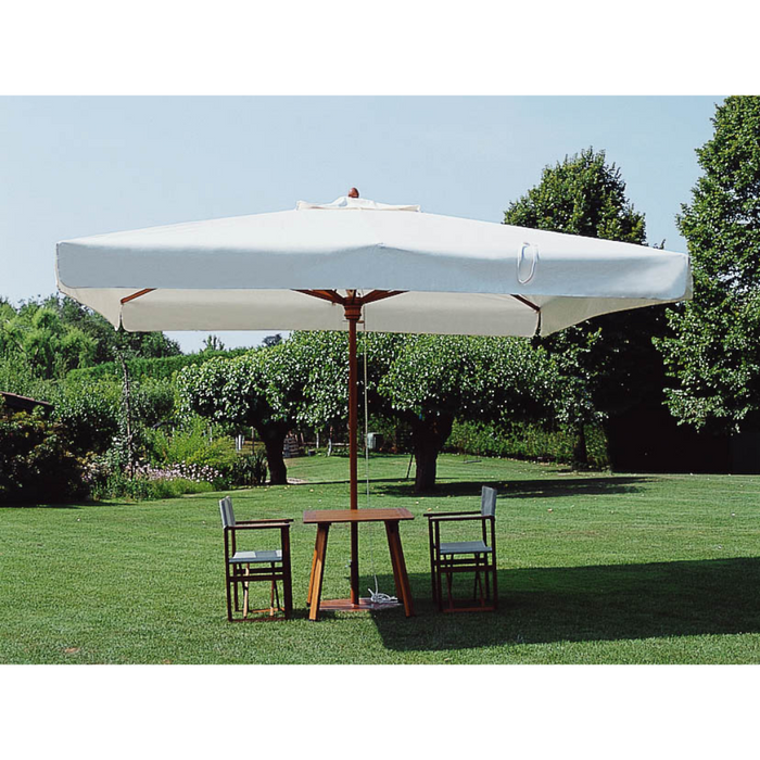 Palladio Parasol télescopique à mât central 300x400cm