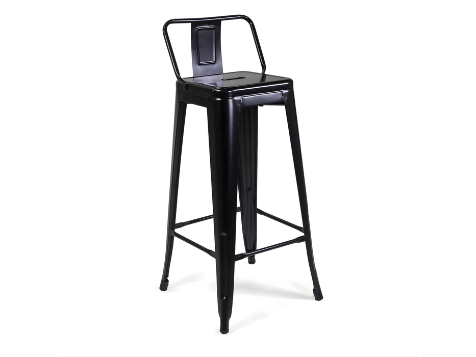 Tabouret Fer New Bristol avec Dossier