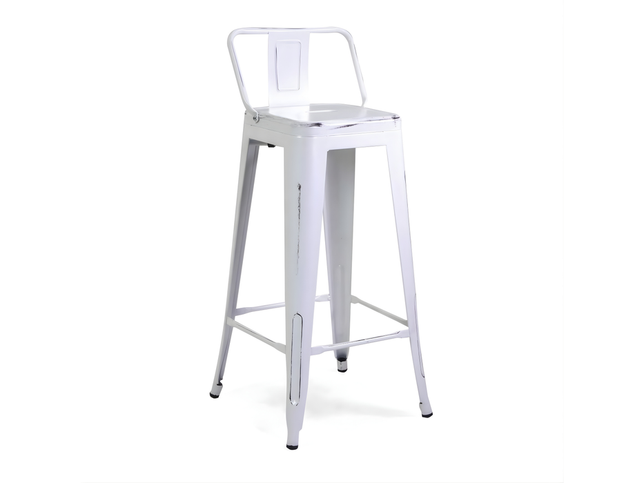 Tabouret Fer New Bristol avec Dossier