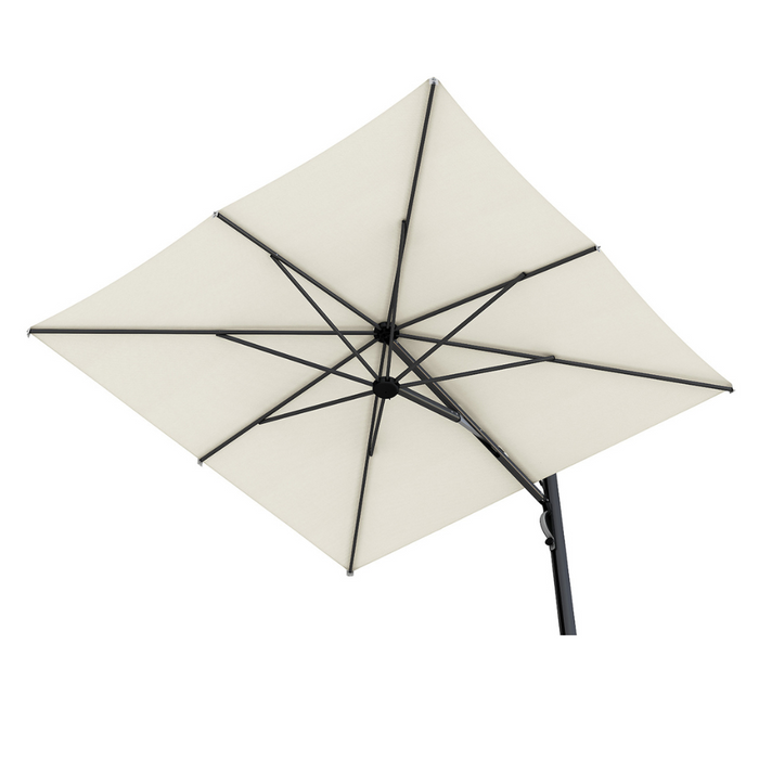 Astro Carbon side pole umbrella 350x350cm