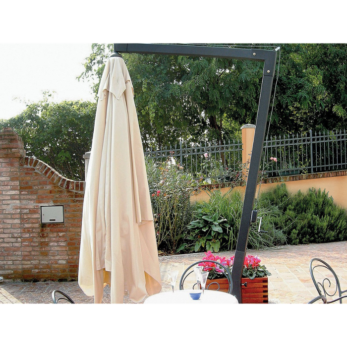 Saturno 3X3 mt side pole umbrella