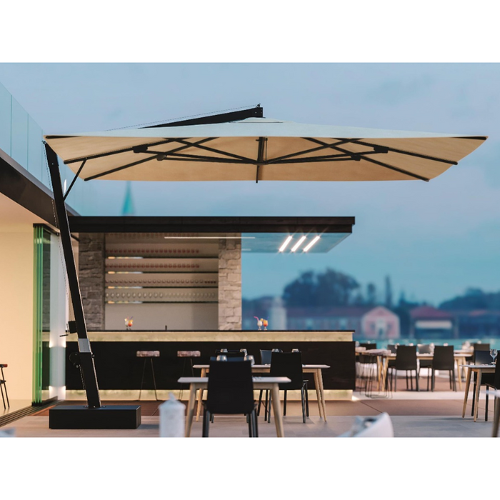 Eternity 3X4 mt side pole umbrella