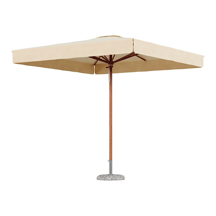 Wooden central pole umbrella Dolomiti 2X3 mt