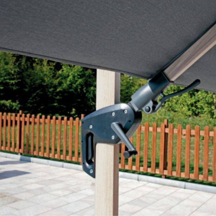 Greenwood 3X3 MT Square Umbrella with tilting tilt