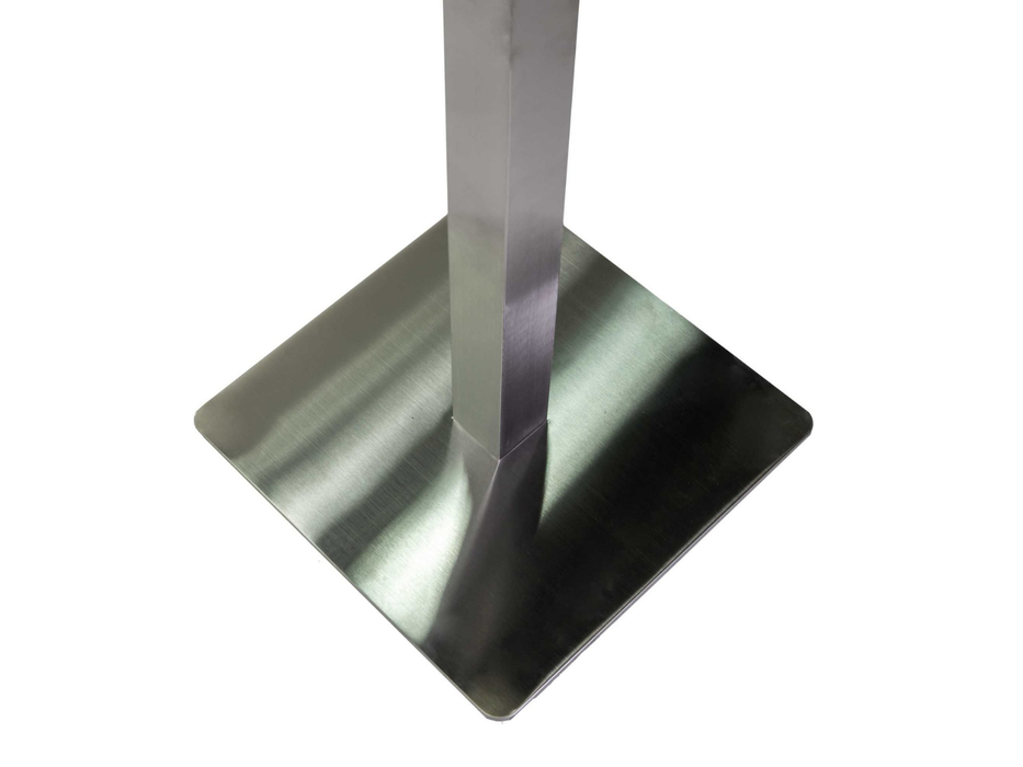 Base tavolo in acciaio Leo