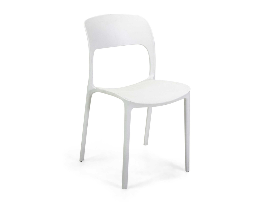 Sedia da esterno in polipropilene Risto