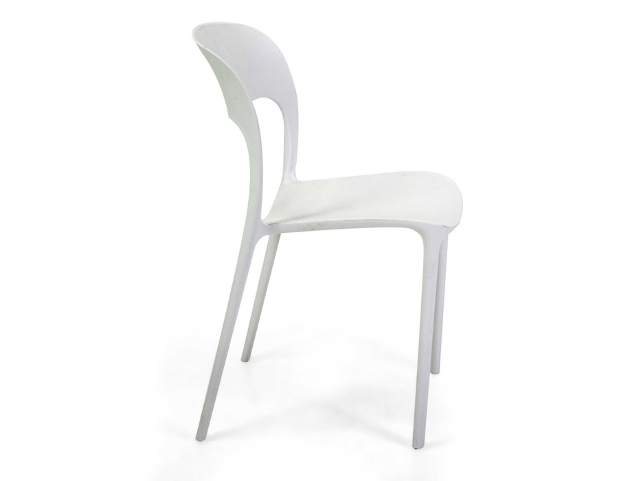 Sedia da esterno in polipropilene Risto