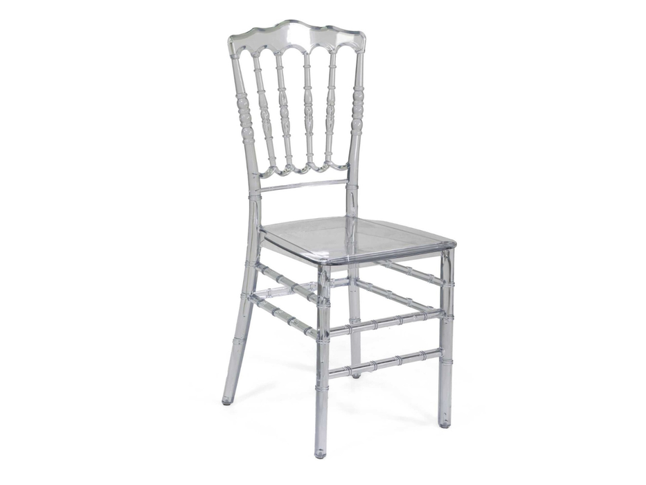 Sedia in policarbonato Napoleon Trasparente