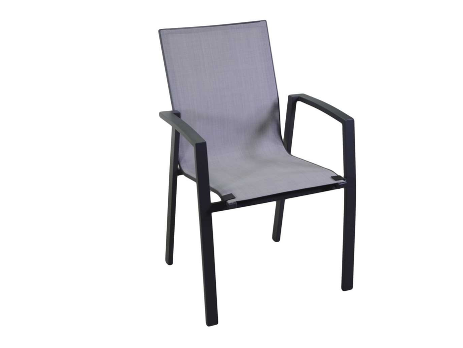 Poltrona in alluminio Dover