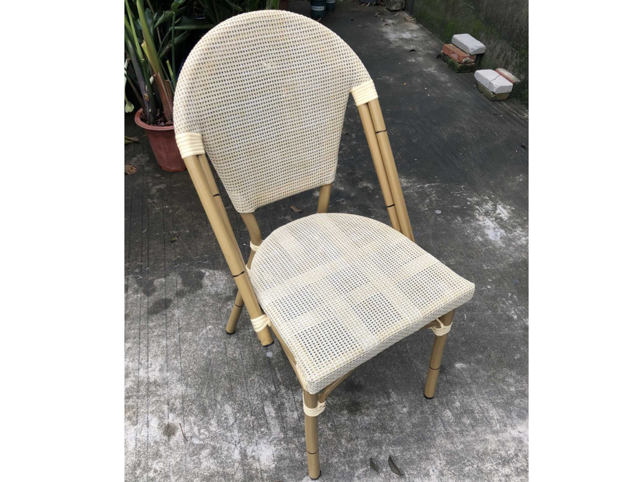 Sedia in alluminio Francese