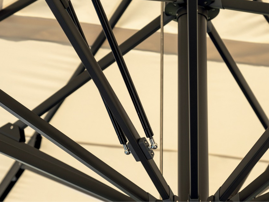 Telescopic Square Umbrella 5X5 MT Greenwood 