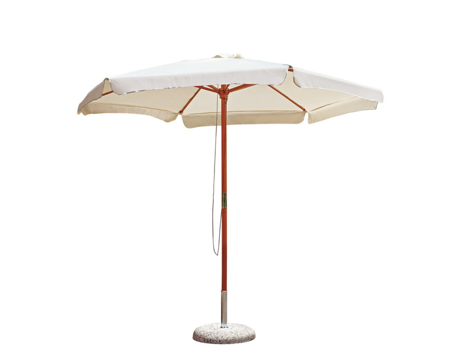 Parasol en bois Ø2,85 MT