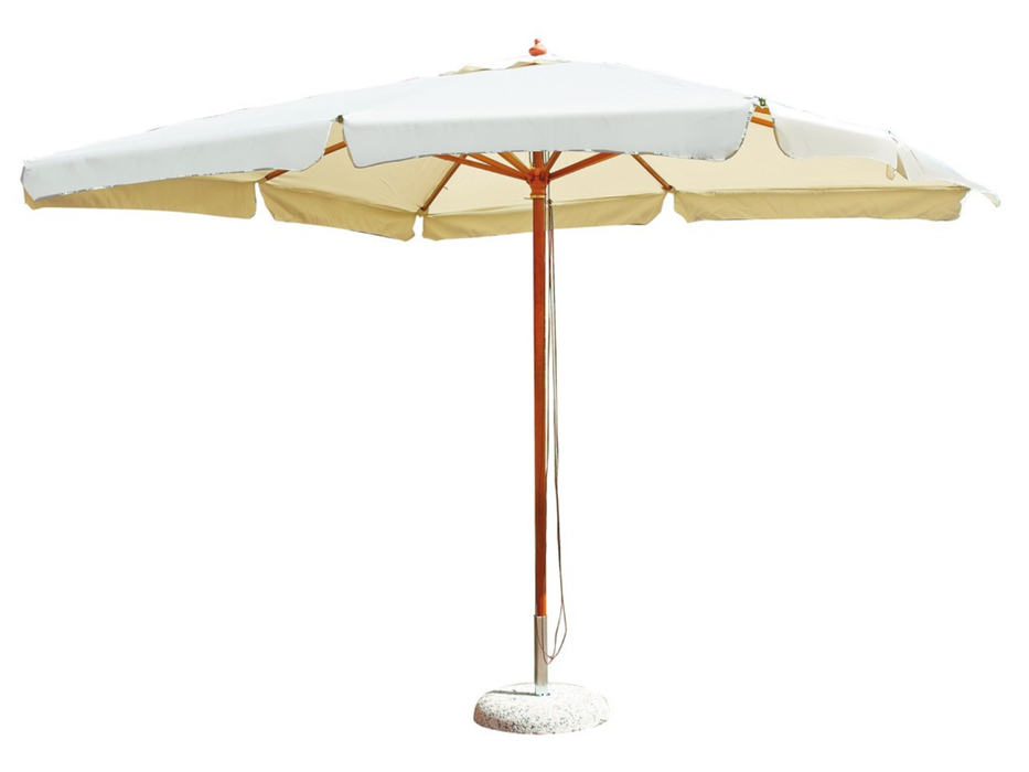 Parasol carré en bois 3X3 MT Greenwood 