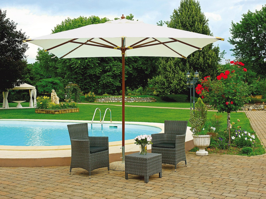 Wooden Umbrella 3X4 MT Greenwood