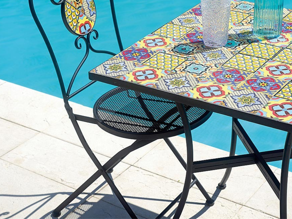 Greenwood Mosaic Table 70X70 CM