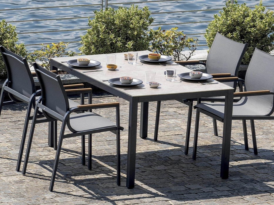 Dining set Tarquinia 4-seater Greenwood