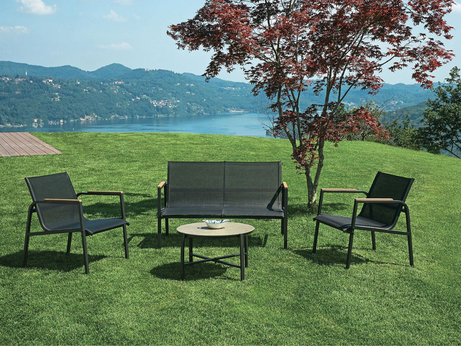 Tarquinia set in iron and resin wood