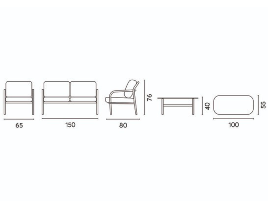 Almeria Greenwood Set