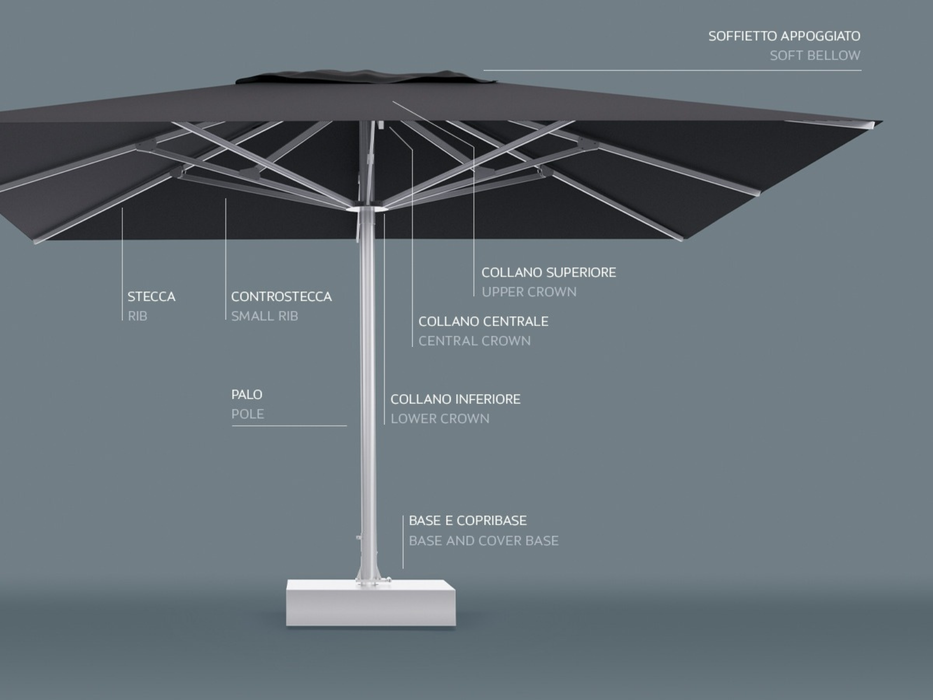 Parasol télescopique Dehor