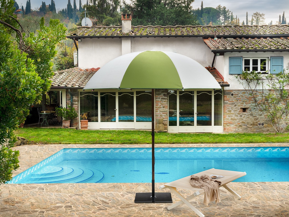 Parasol à mât central Dome