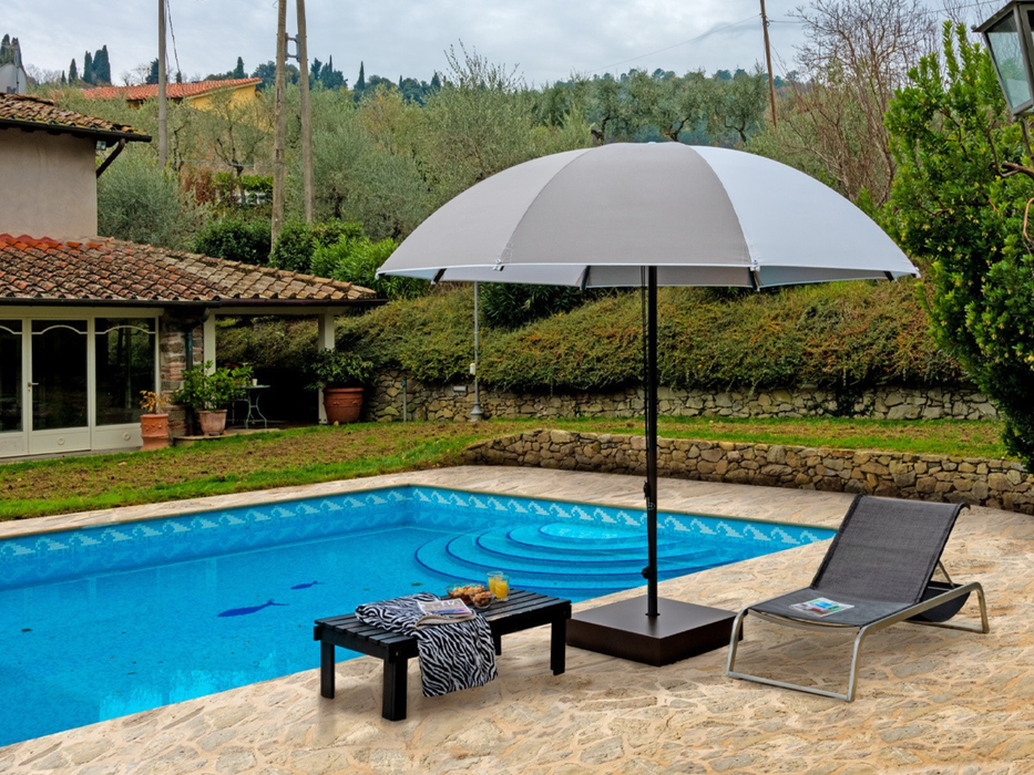 Parasol à mât central Dome