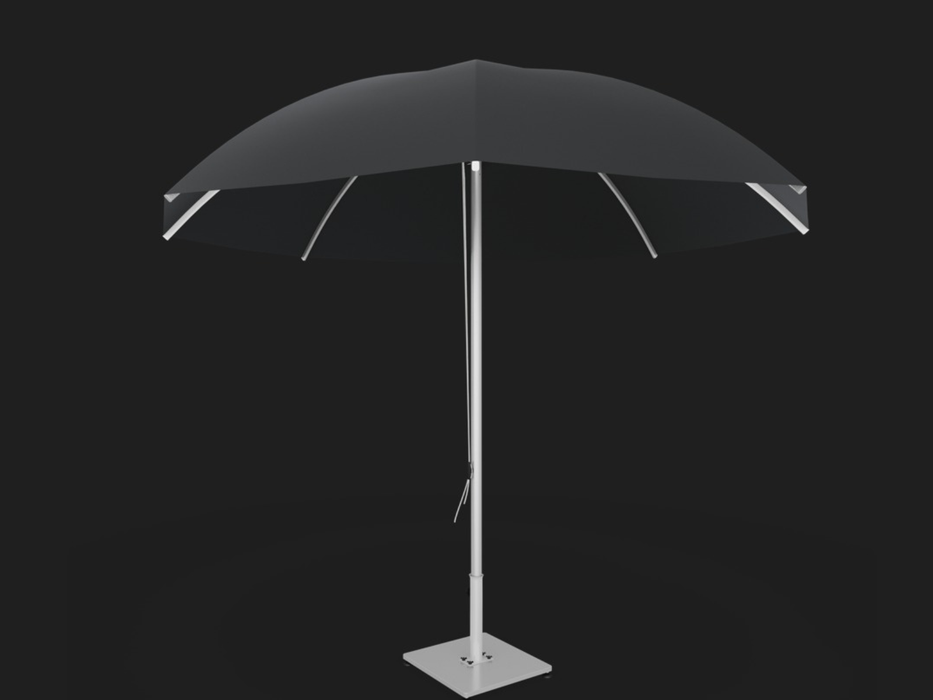 Parasol à mât central Dome