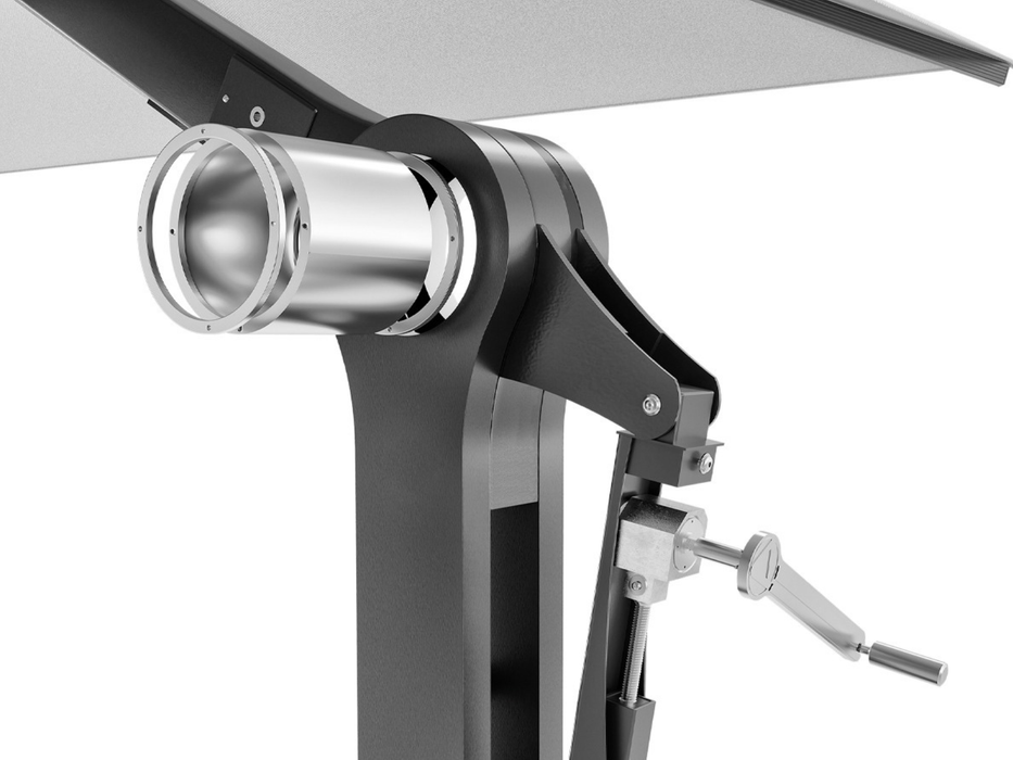 Joint retractable umbrella