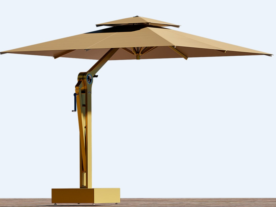 Joint retractable umbrella