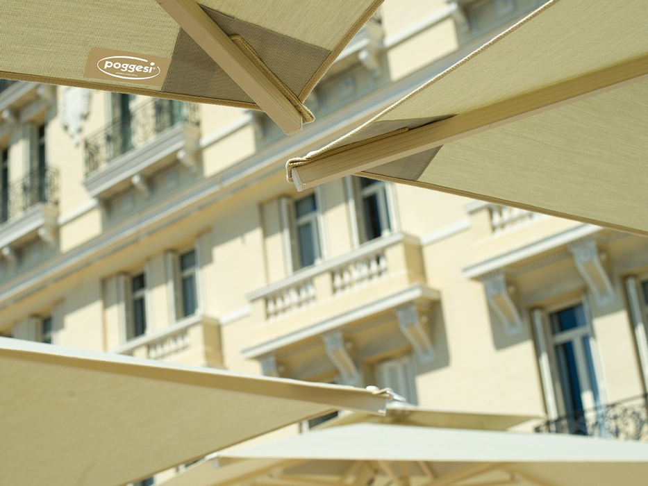 King retractable umbrella