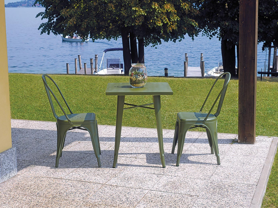 60X60 Greenwood sheet metal table