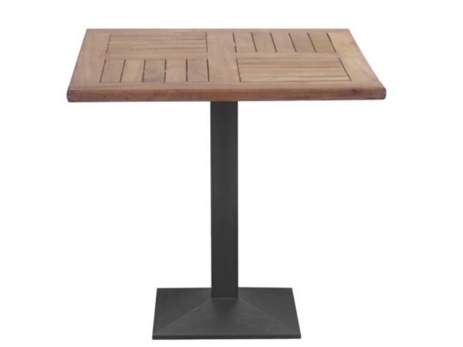 80X80 teak top Greenwood