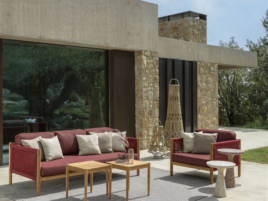 Fauteuil de salon en bois Dolcevita par Talenti