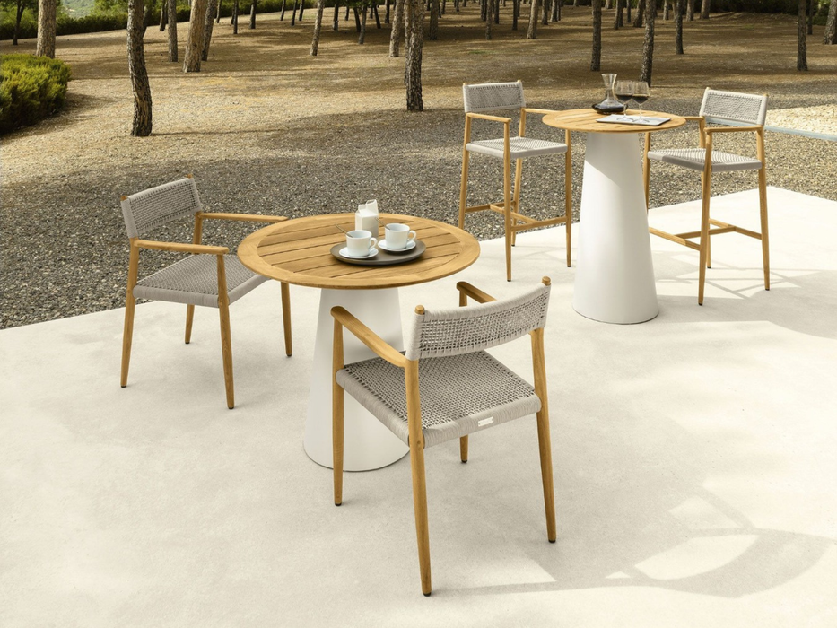 Fauteuil de salle à manger en bois Dolcevita par Talenti