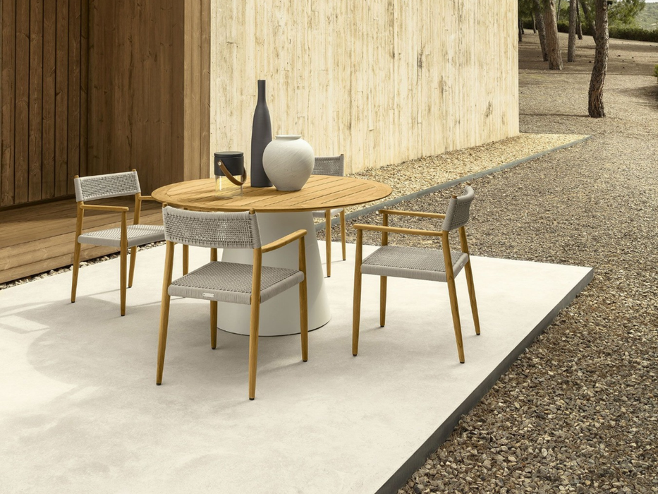 Fauteuil de salle à manger en bois Dolcevita par Talenti
