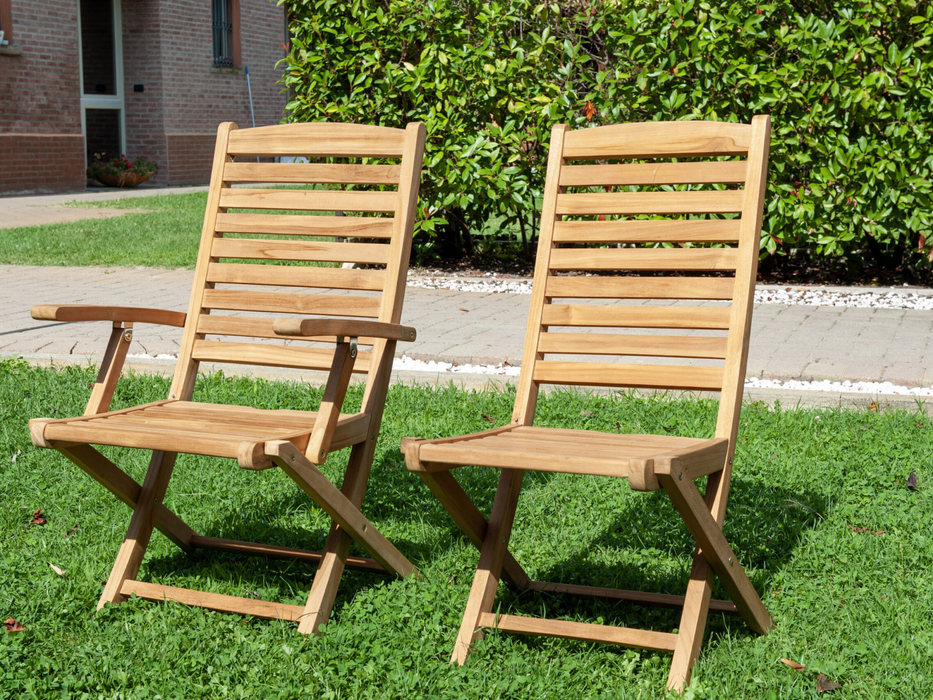 2 fauteuils pliants Mara Regarden