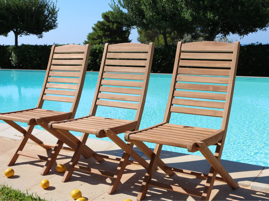 2 chaises pliantes Mara Regarden