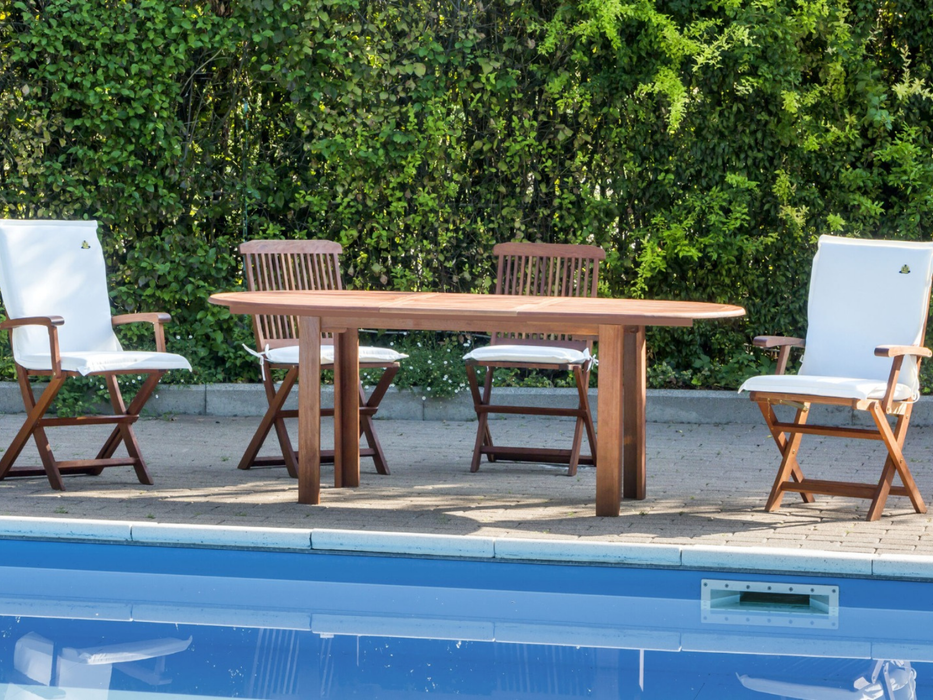 Table extensible Regarden Peony 150/200 x 100 cm