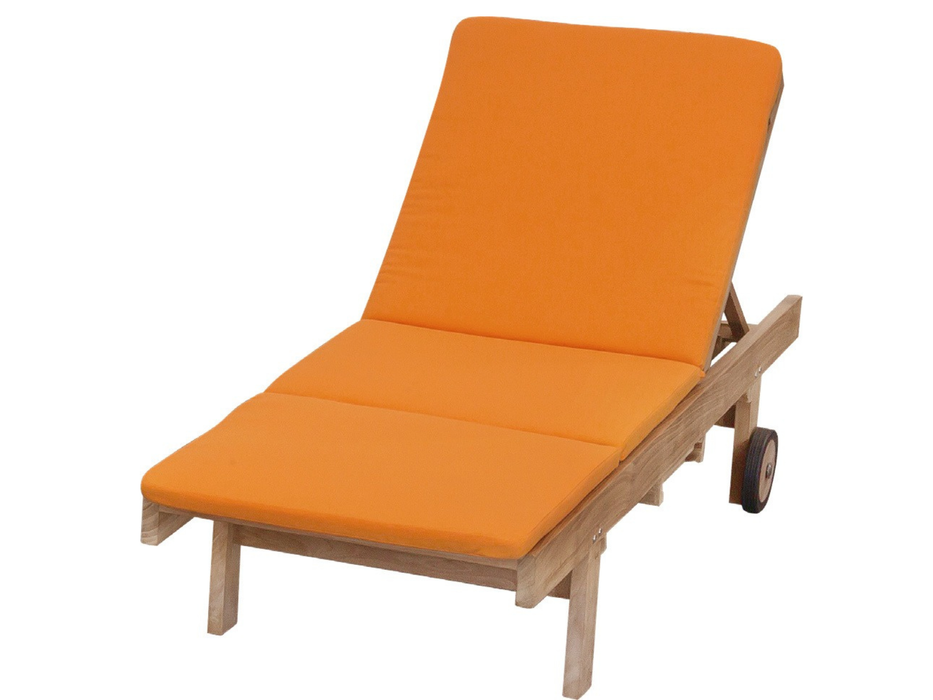 2 coussins pour chaise longue Regarden Classic Orange