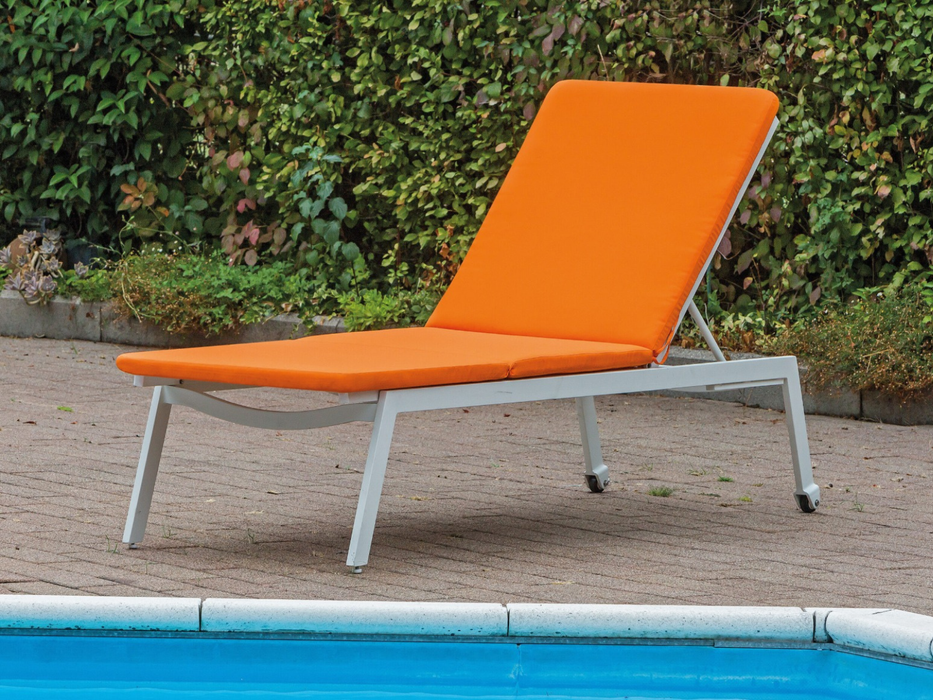2 coussins pour chaise longue Regarden Classic Orange