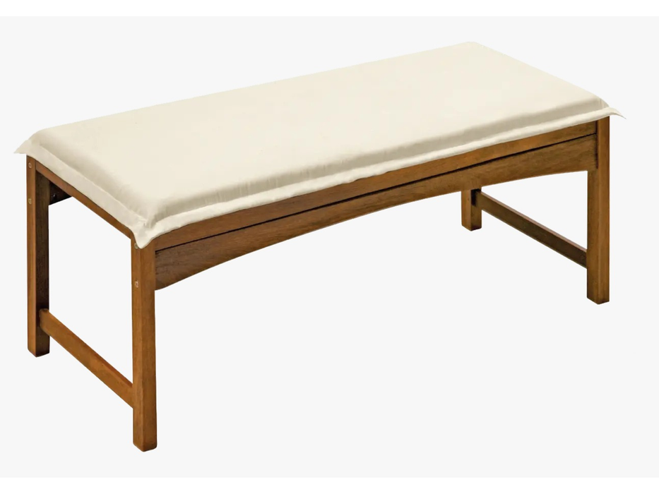 6 coussins Prestige Ecrù pour banc Regarden