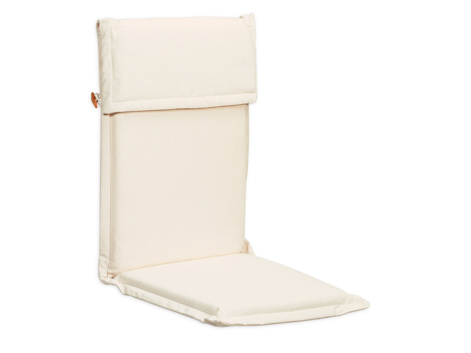 6 coussins à volants pour la chaise haute Prestige Ecru Regarden