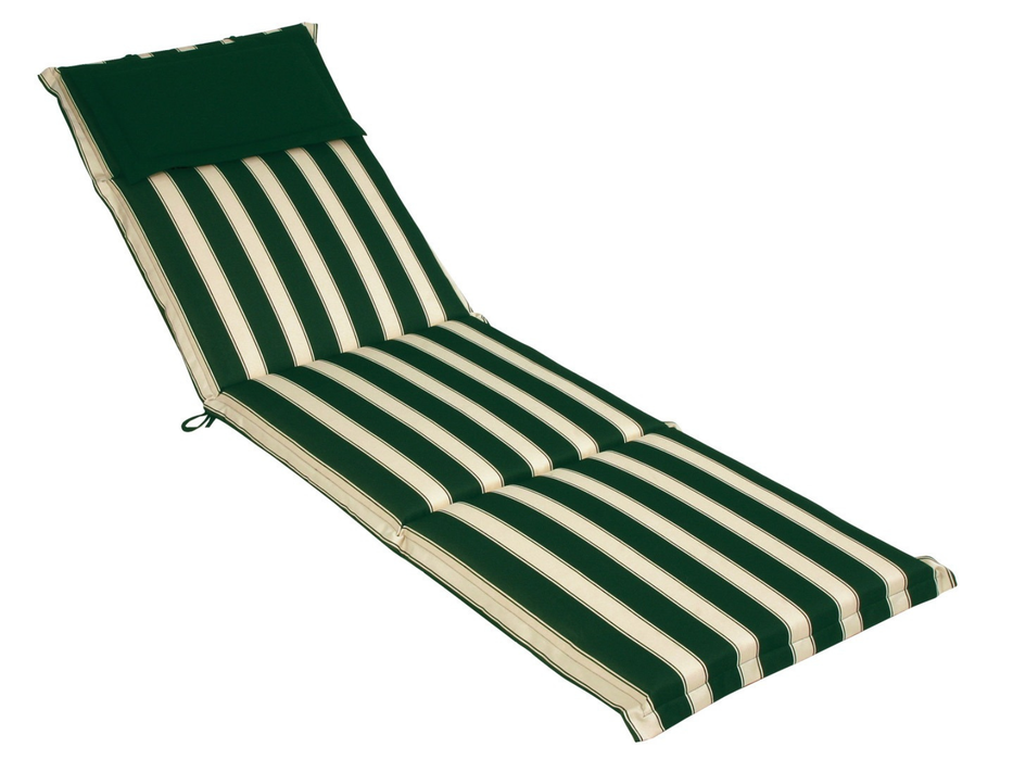 4 coussins à volants pour les bains de soleil Prestige Righe et Righe Regarden