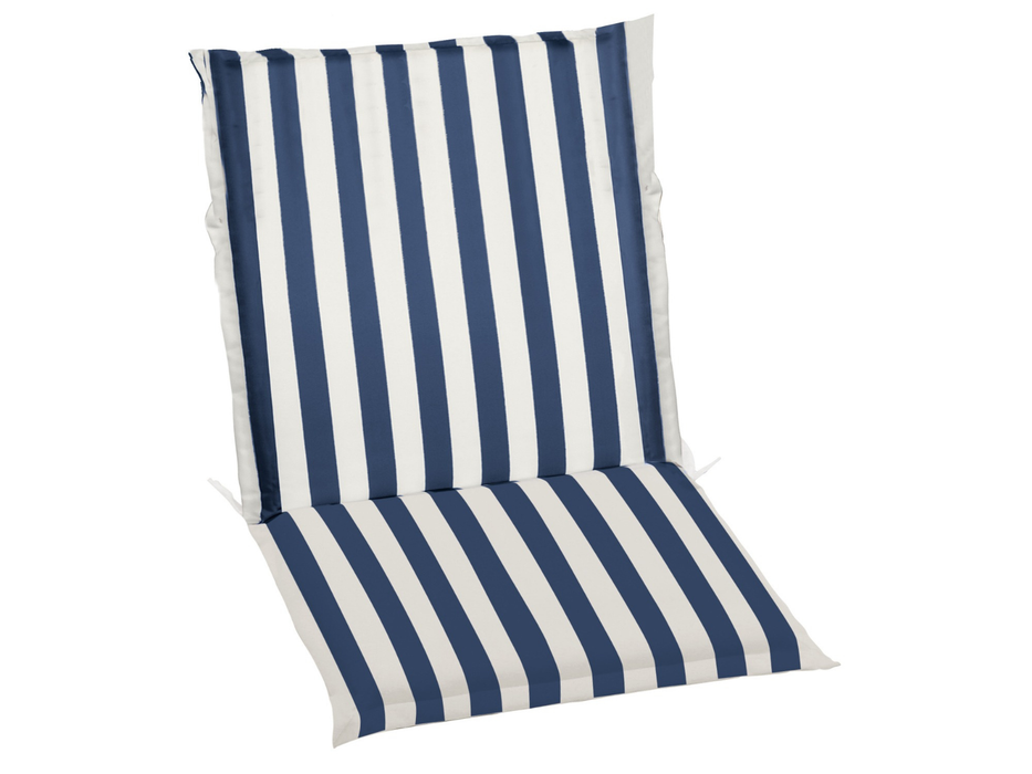 6 coussins à volants pour le fauteuil bas Regarden Prestige Onda Blu