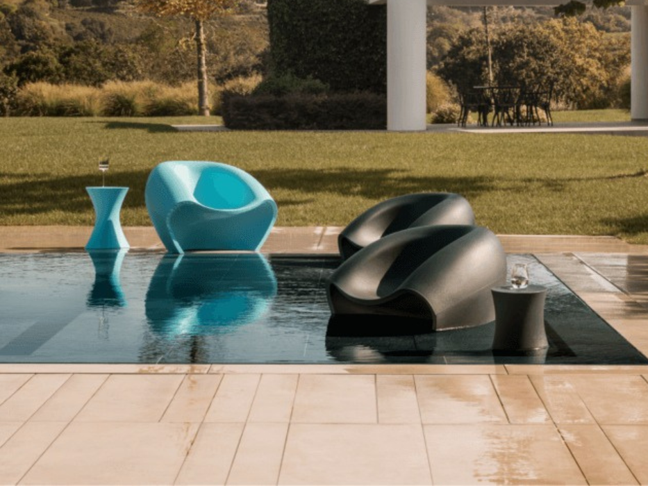 6 tables basses/tabourets Iris Myyour